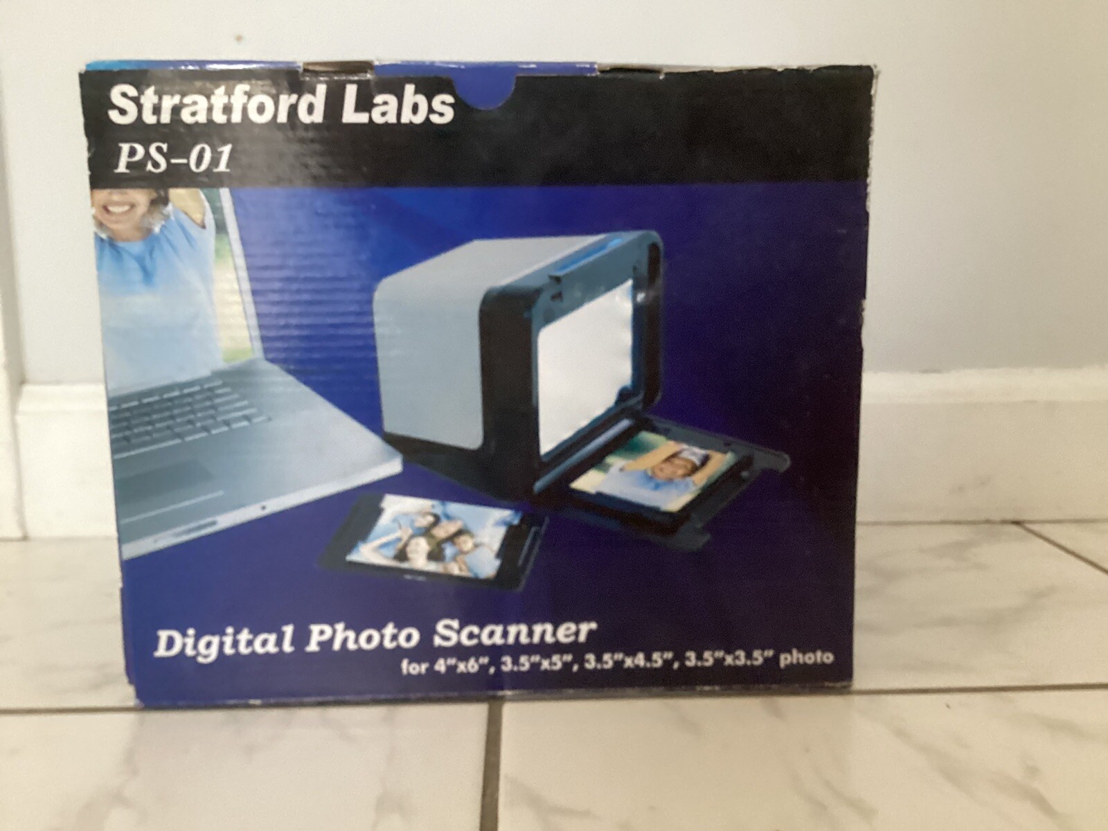 Stratford Labs PS-01 Digital Photo Scanner Desktop Photograph to Digital Scanner