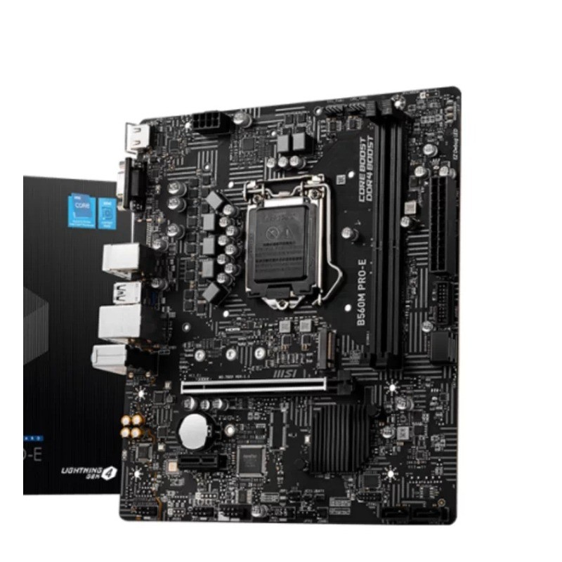 MSI B560M Pro-E LGA 1200 Intel B560 M-ATX Intel Motherboard Intel 10th 11th gen