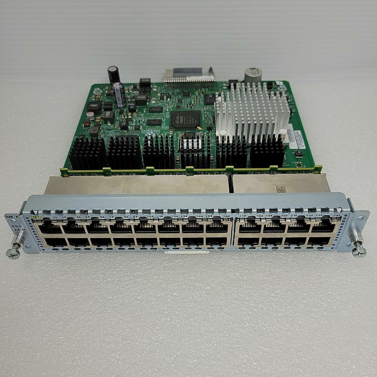 CISCO SM-X-ES3-24-P - 24 Port GbE PoE Module for 2900 3900 4451 Router