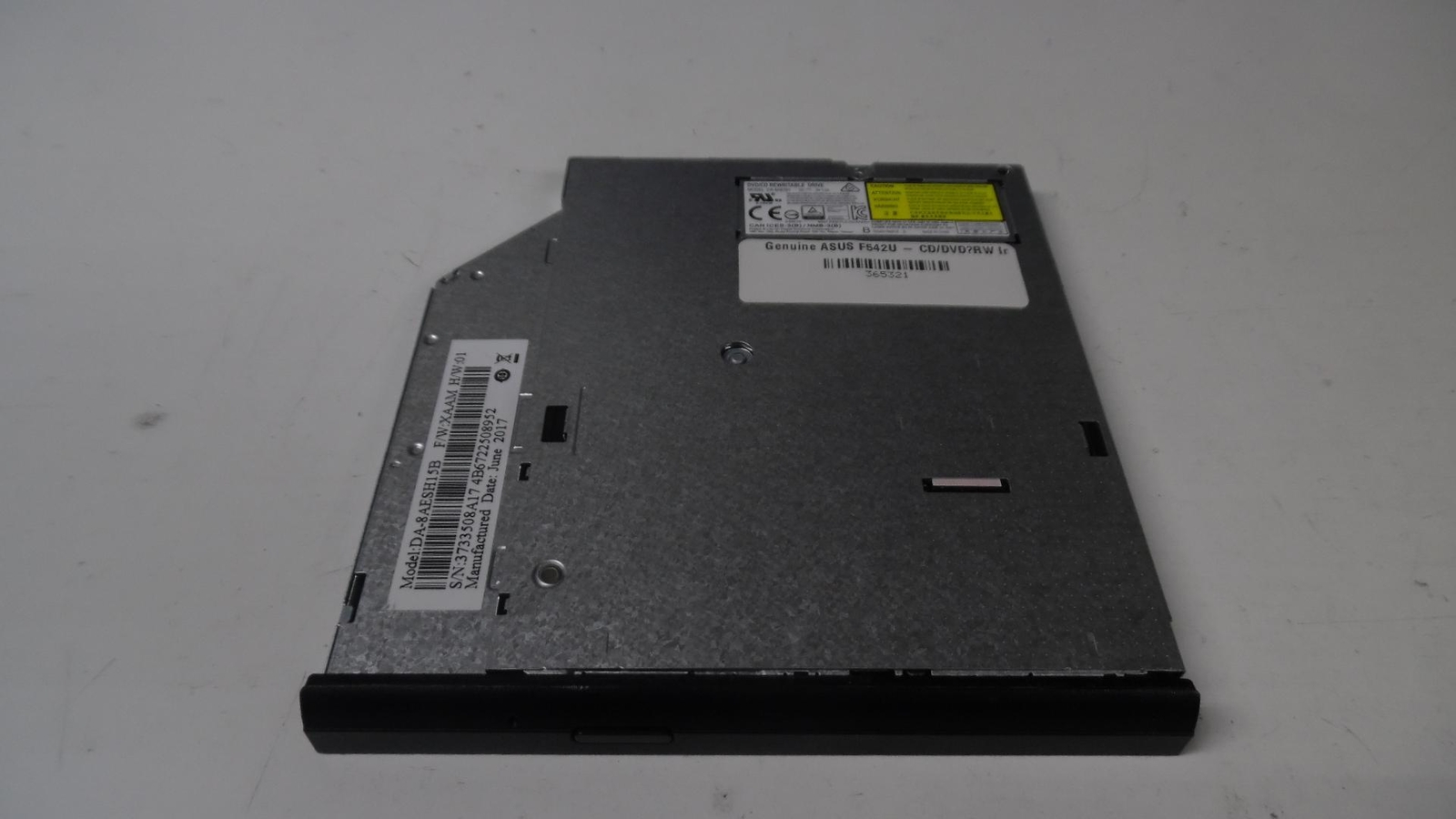 OEM ASUS F542U - CD/DVD±RW Internal ODD - DA-8AESH - Tested