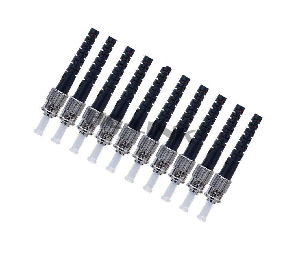 150M ST-ST Indoor Armored Singlemode 10 Strands Fiber Optic Cable
