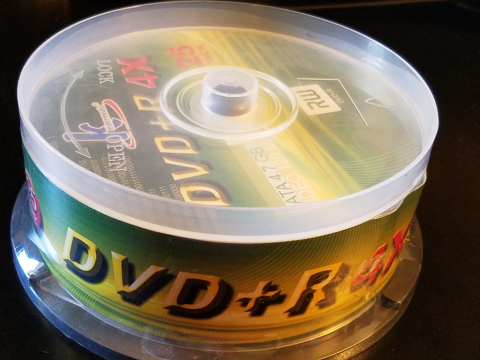 Khypermedia DVD+R 8x 25 Pack NEW