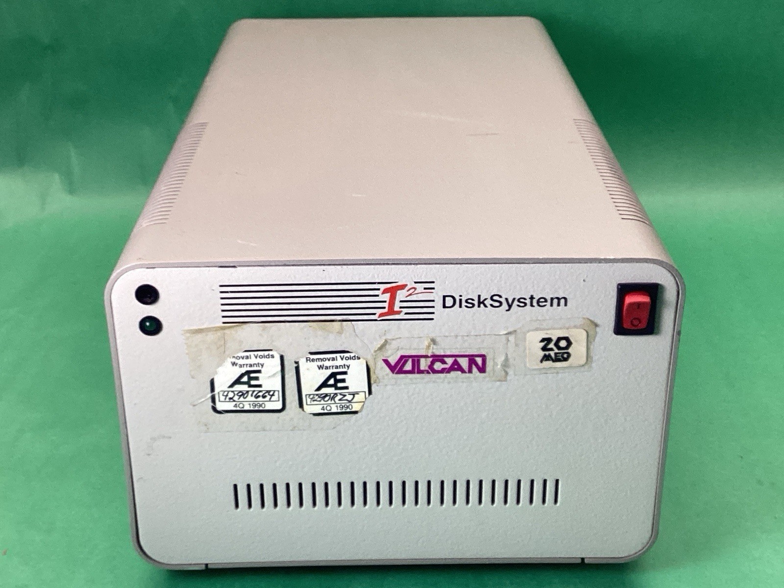 Applied Engineering i2 Disk System 20 MB Apple II Vulcan Hard Drive - UNTESTED