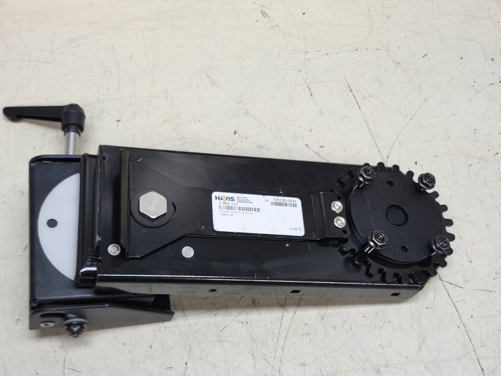 Havis 11" Slide Out Locking Swing Arm with Motion Adapter P/N: C-MD-112
