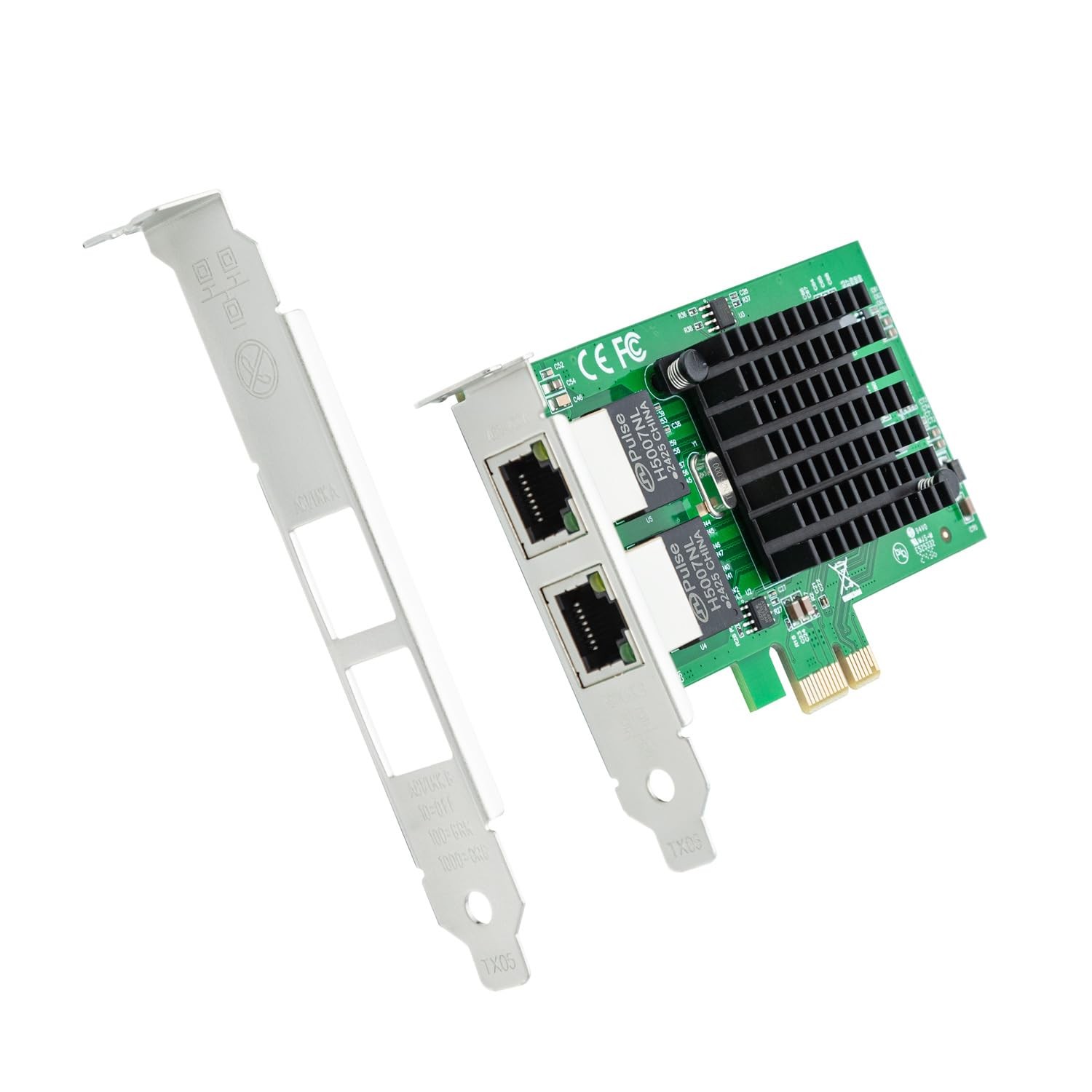 ipolex Intel 82576 Chip Dual NIC, 1Gb Network Card Compare 82576-X1, x1