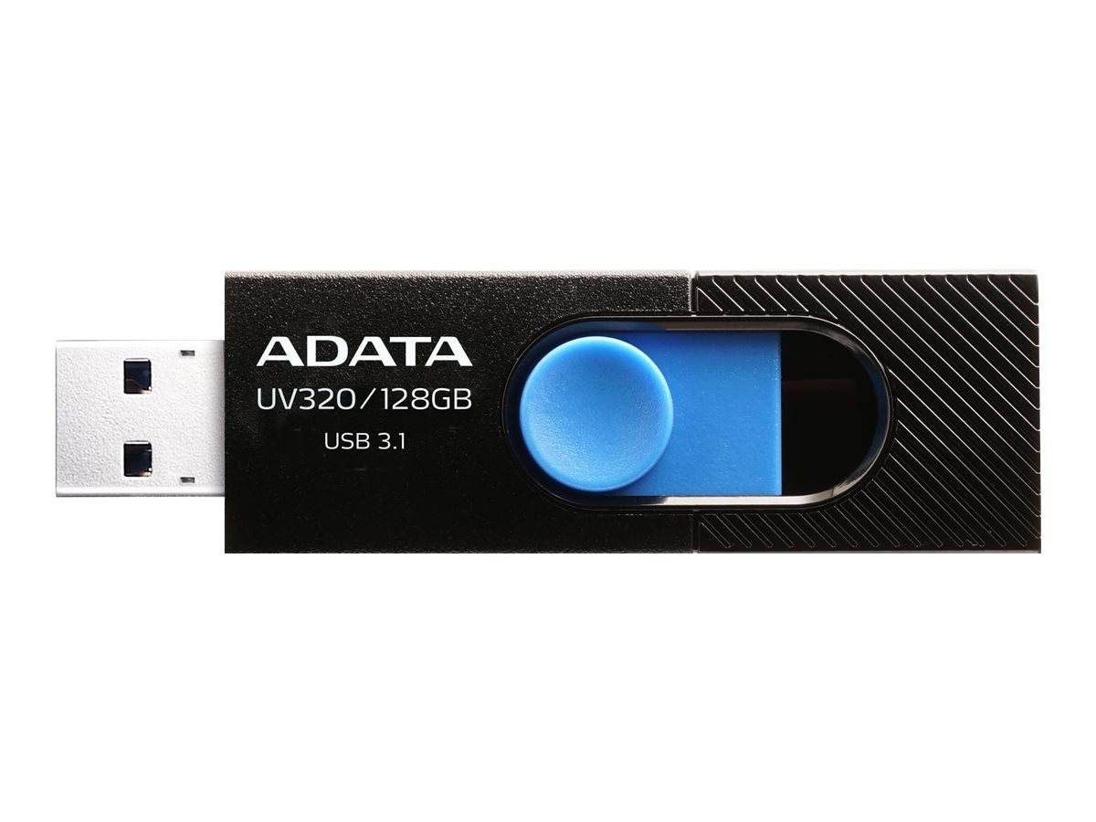 ADATA UV320 USB Flash Drive - USB 3.1 USB Flash Drive 64GB 3.0 AUV320-64G-RBKBL
