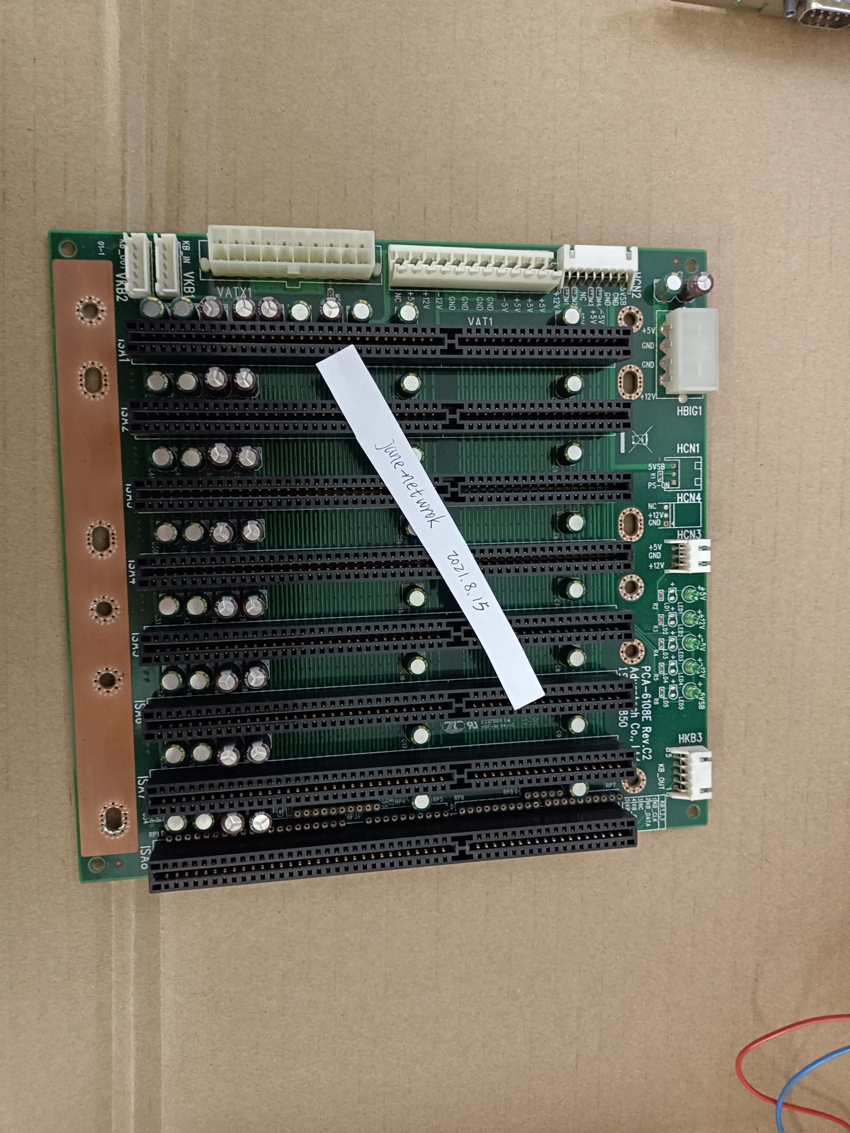 1PC used PCA-6108E Rev.C2