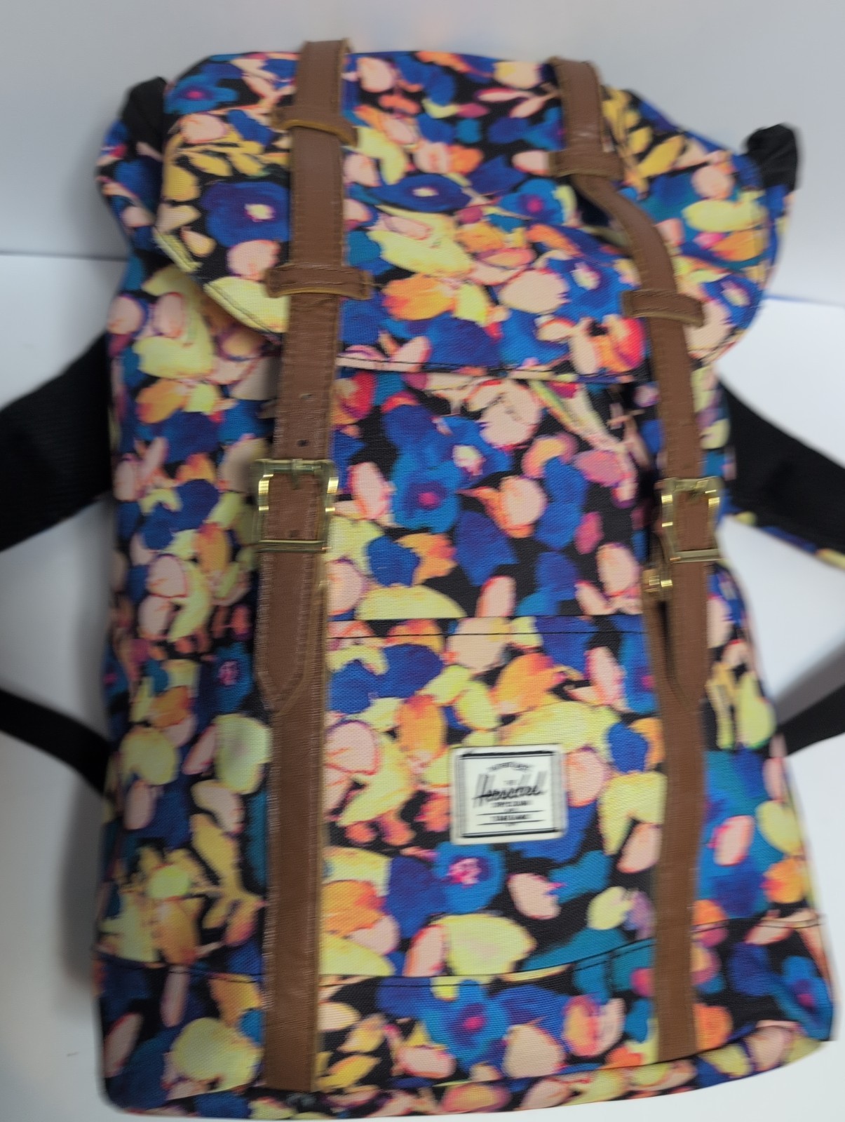 Herschel Little America Mid-Volume BackpackPainter Floral Canvas Laptop Bag 21L