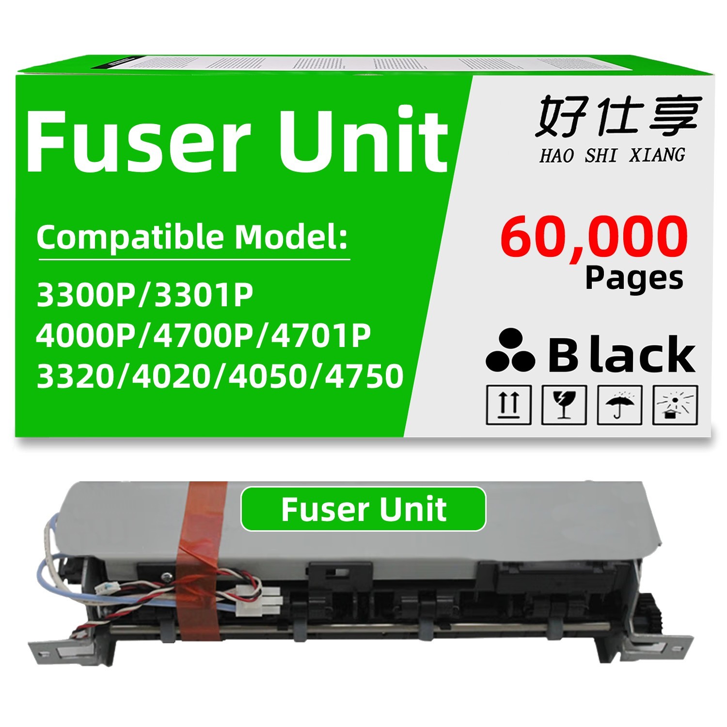 Fuser Unit Compatible  for Konica Minolta Bizhub 3300P 3301P 4000P 4700P 4701P