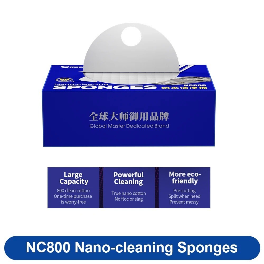 1pc Nano Cleaning Sponge Set Electronic PCB Keyboard Cleaning Pads - NEW