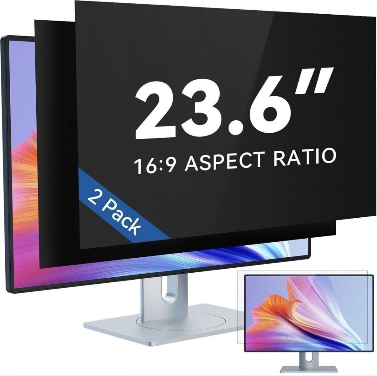 23.6 Inch Magnetic Computer Privacy Screen for Monitor 16:9 Aspect Ratio 1 Piece