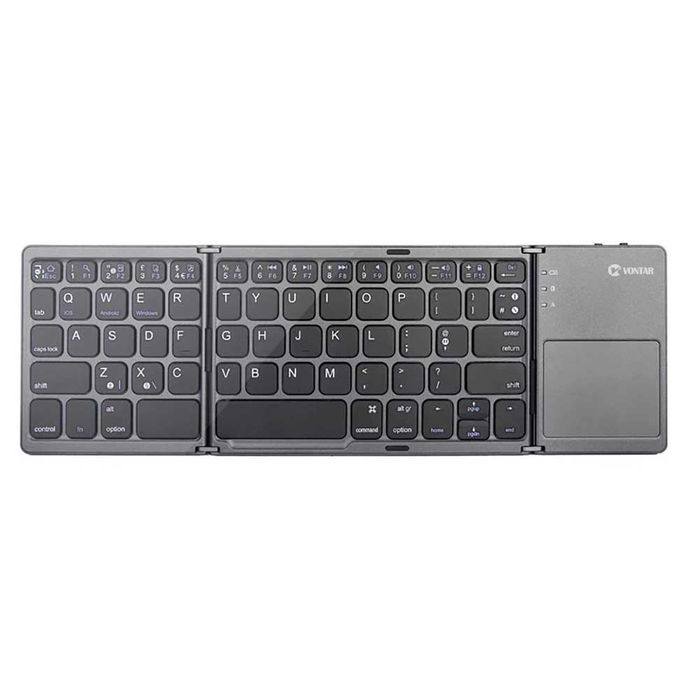 For Google Pixel 6/7/8/9/10/Pro/XL - Wireless Keyboard Folding Rechargeable