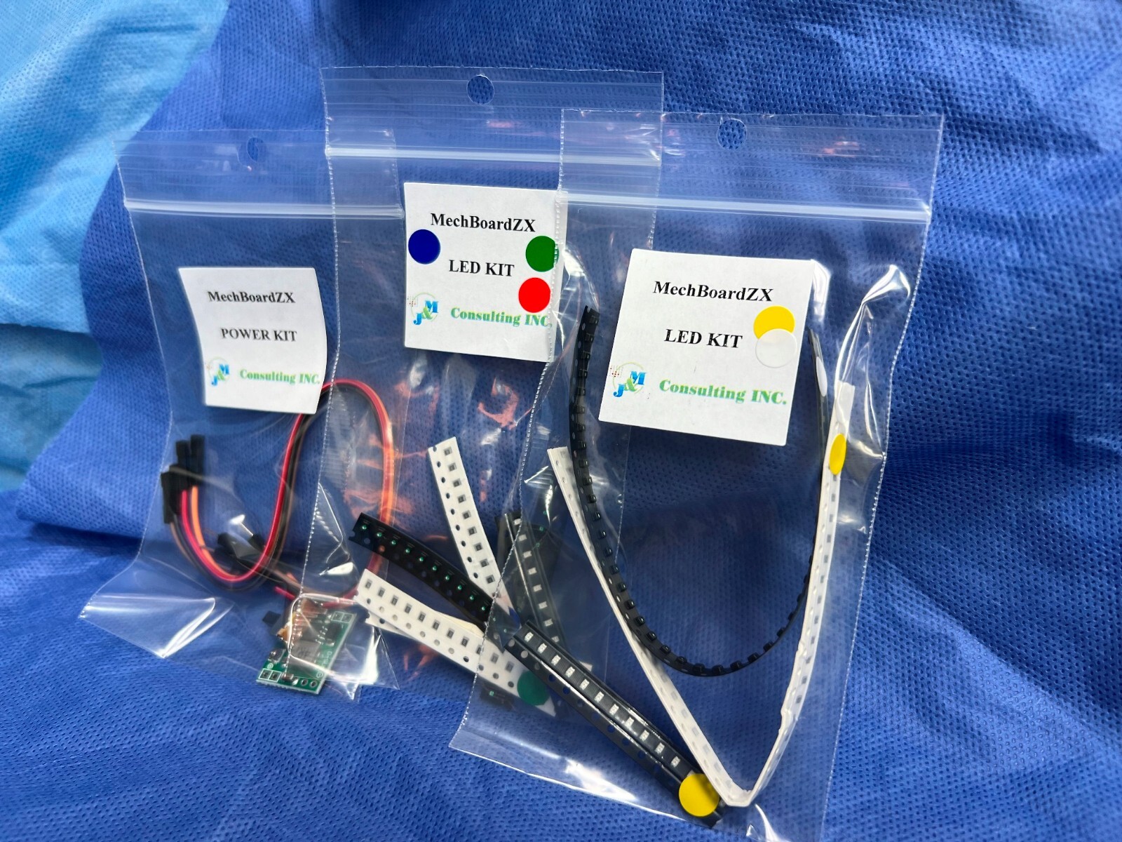 The MechBoardZX Sinclair ZX Spectrum 16K/48K Mechanical Keyboard LED Upgrade Kit
