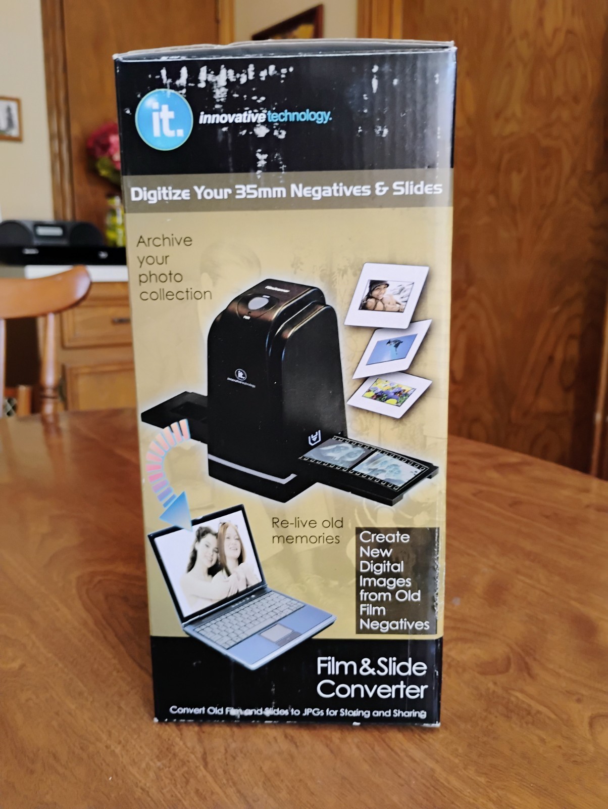 Innovative Technology Film And Slide Converter Never Used In Box