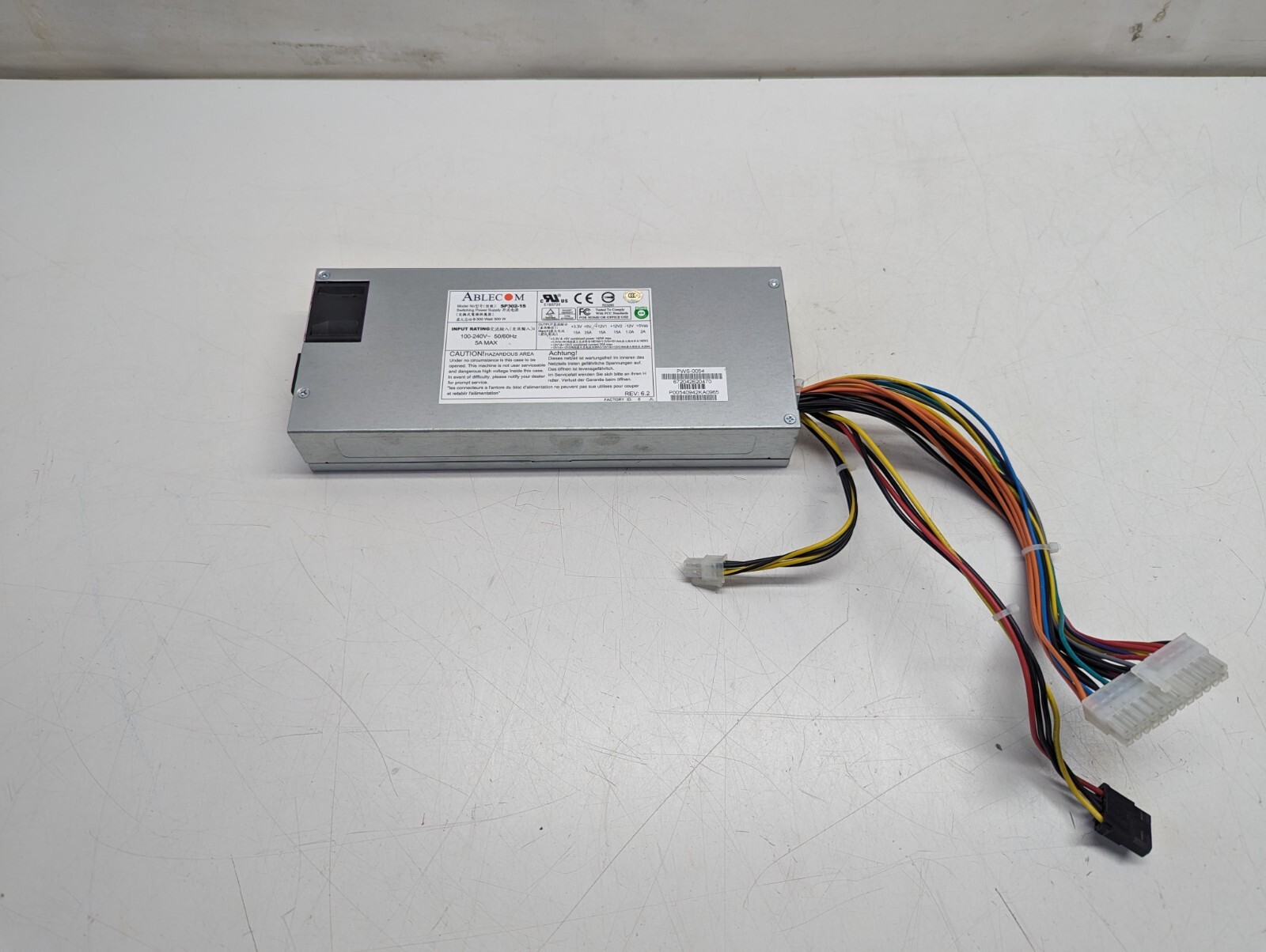 Ablecom SP302-1S Switching Server Power Supply 300W