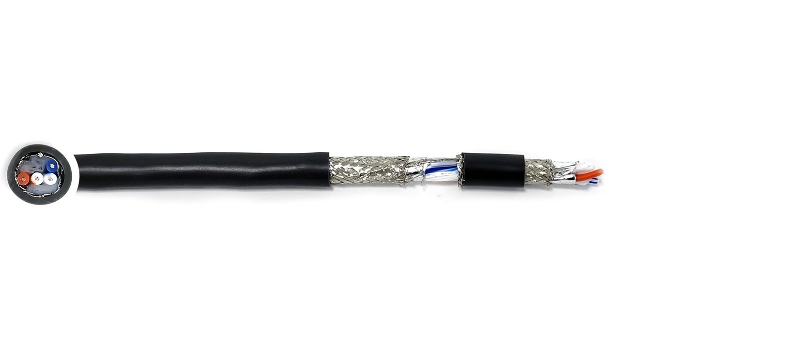 KWANGIL 2672402PC50 24AWG 2Pr RS-485 Shielded Cable 50FT Belden 9842