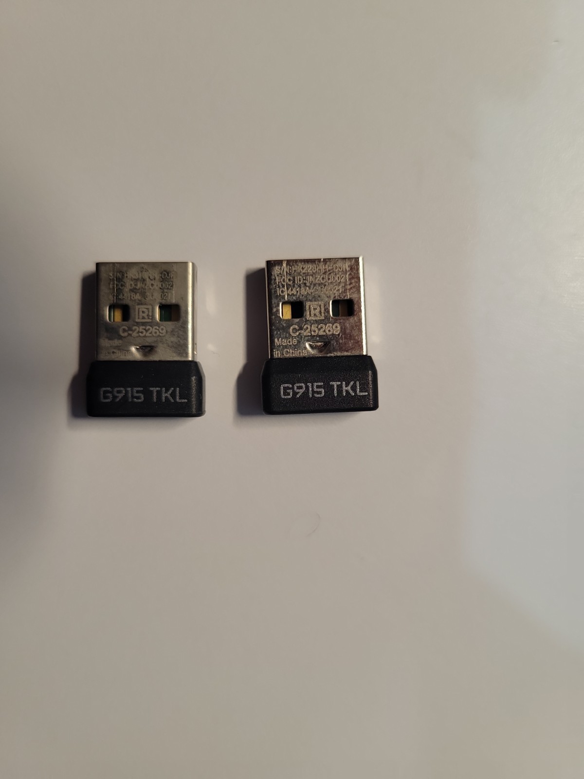 2x USB Dongle Receivers for Logitech G515 TKL G913/G915 G915TKL G715 G705 G502X
