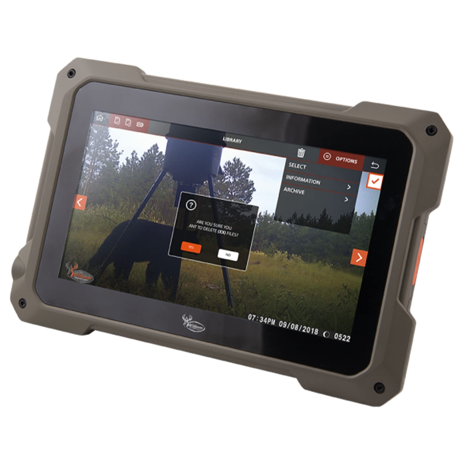 Wildgame Innovations Trail Pad Tablet 7 Inch HD Touch Screen for Hunters