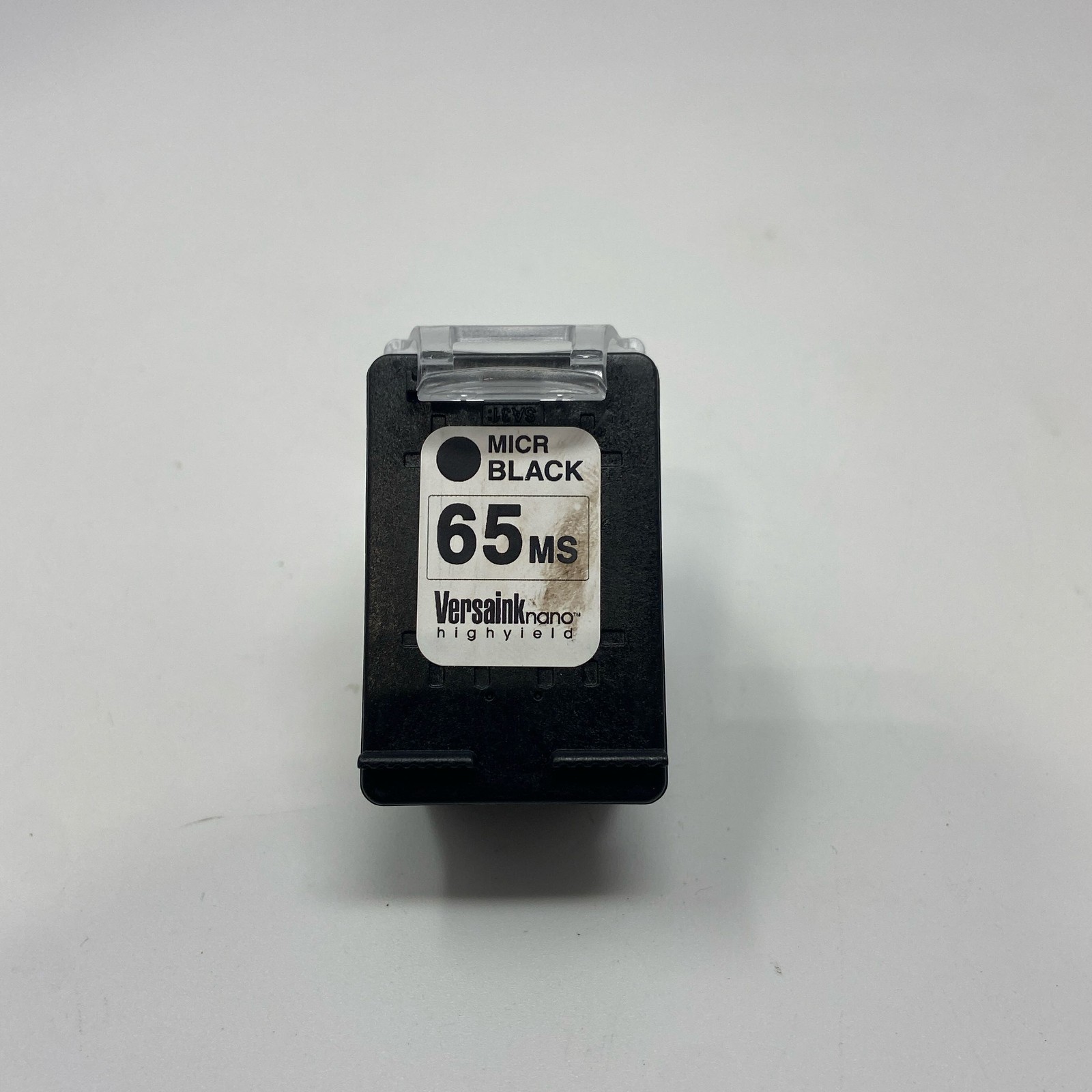 VersaCheck VersaInk-nano 65MS MICR Black Ink Cartridge (HP 65)