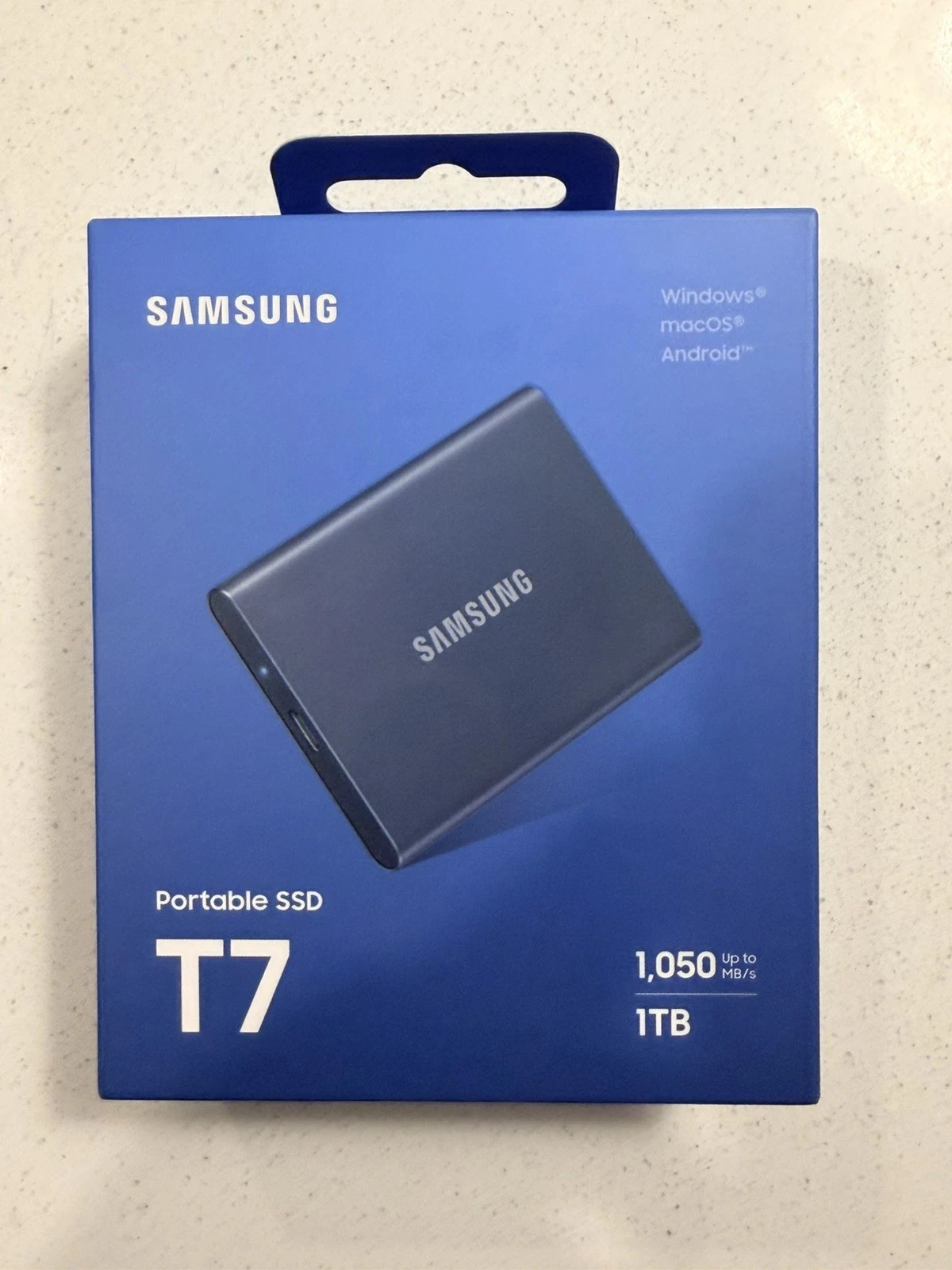 Samsung T7 1TB (MU-PC1T0T/AM) USB 3.2 Gen 2 External SSD FACTORY SEAL - GRAY