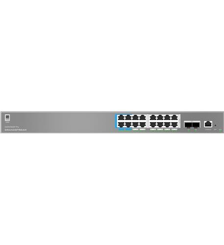 Grandstream GS-GWN7802P-PRO 16-Port Managed Gigabit PoE Network Switch