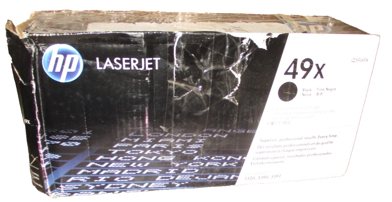 HP 49X Q5949X Genuine OEM Black Toner Cartridge