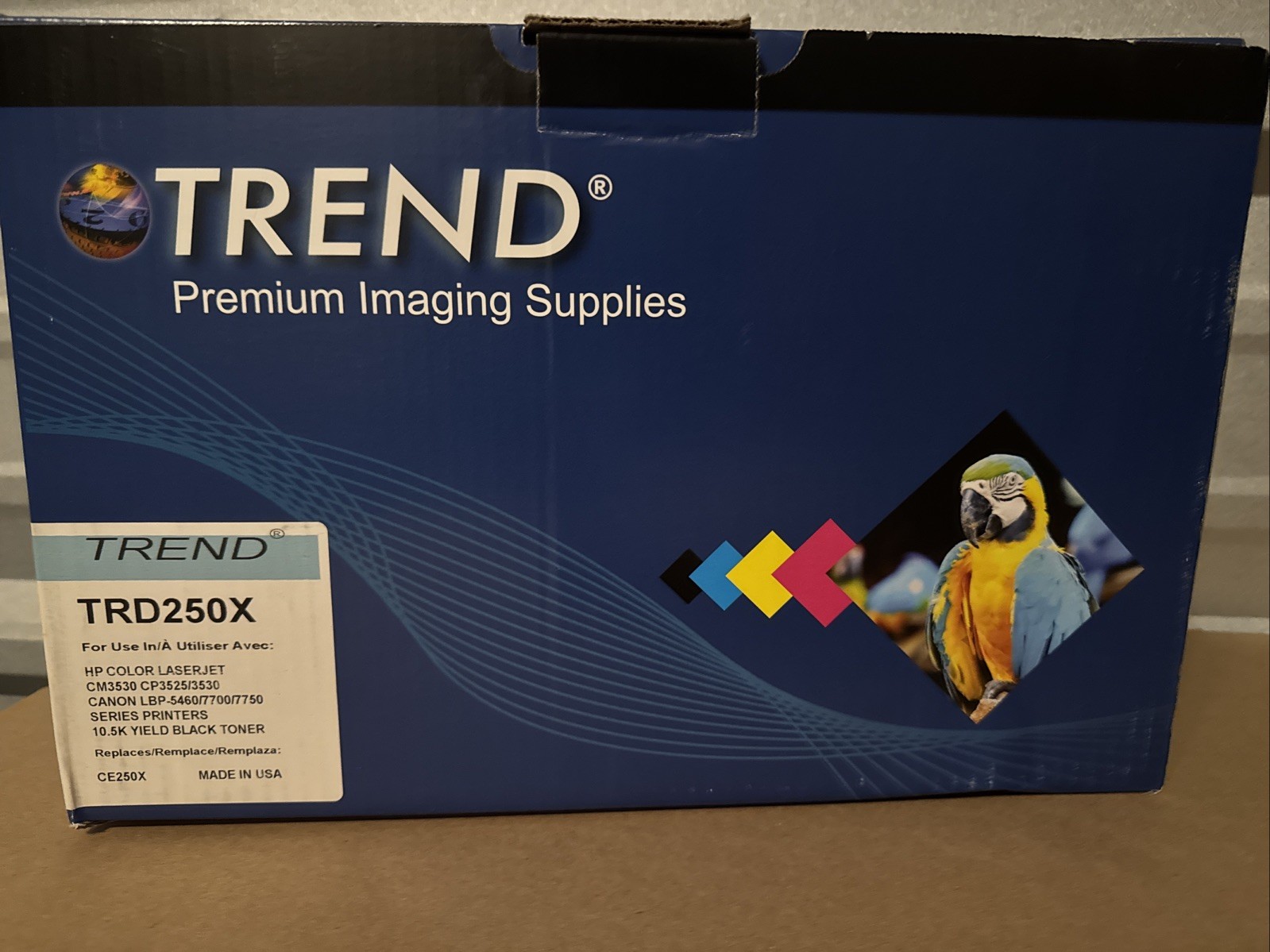 NEW TREND PREMIUM IMAGING SUPPLIES TRD250X HIGH YIELD BLACK TONER
