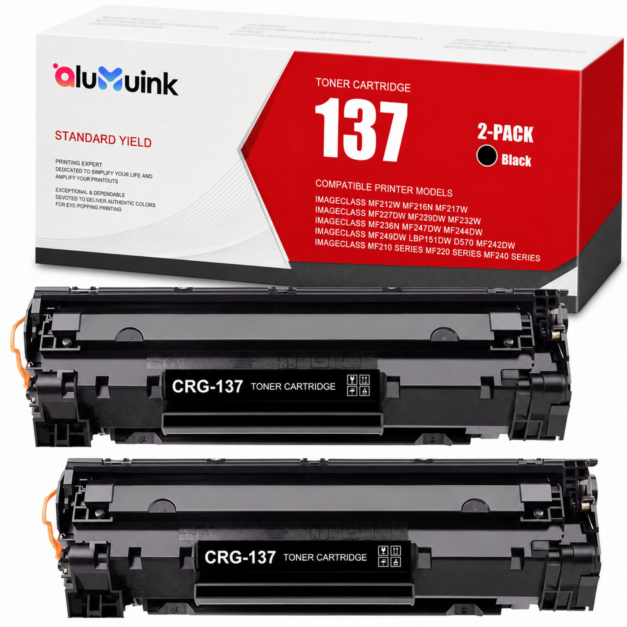 137 Black Toner Cartridge Replacement for imageCLASS MF210, MF211, MF230, MF231