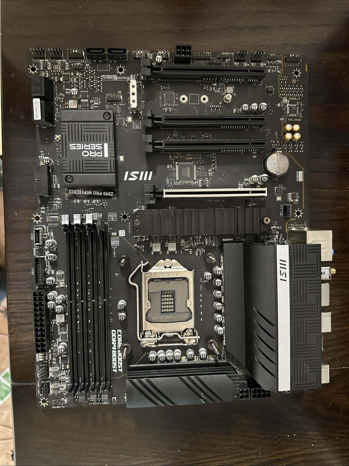 MSi Z590 PRO WIFI LGA 1200 ATX Intel DDR4 Motherboard
