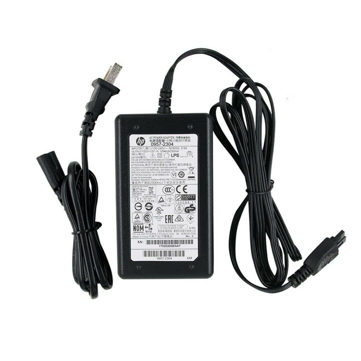 Genuine AC DC Adapter Charger for HP Officejet 7610 and 7612 Wide Format eAIO