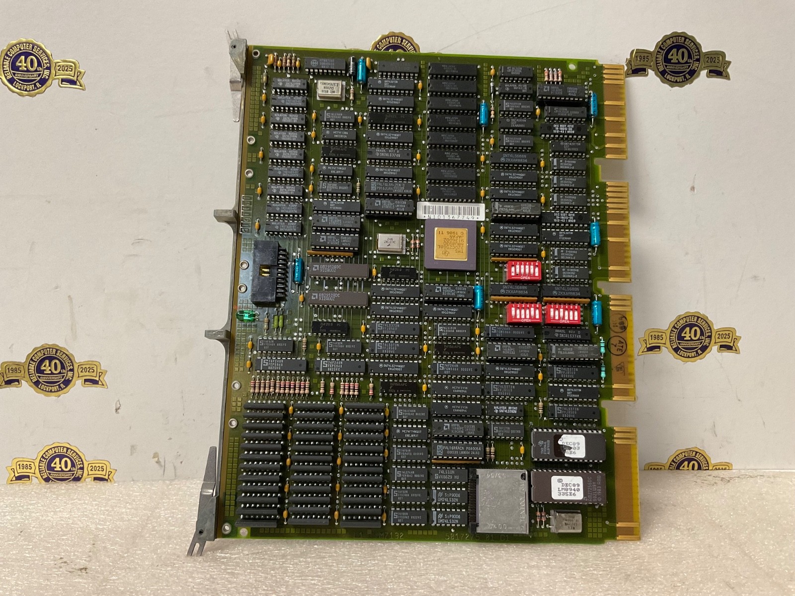 DEC DIGITAL M7132 DECVoice Main Dual Processor Board DCT04 Module Card
