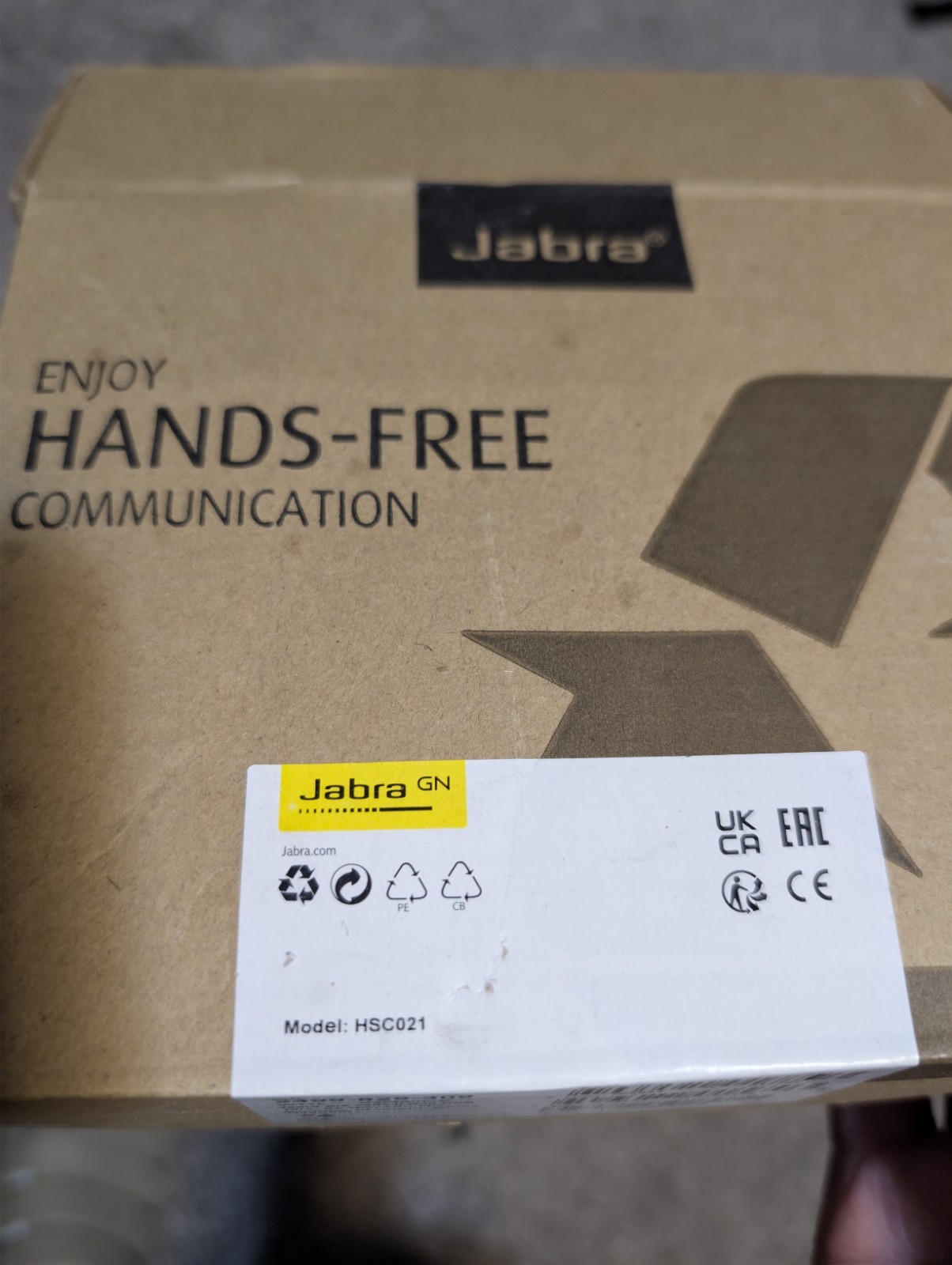 Jabra Hands-Free USB Headset New In Box Model HSC021