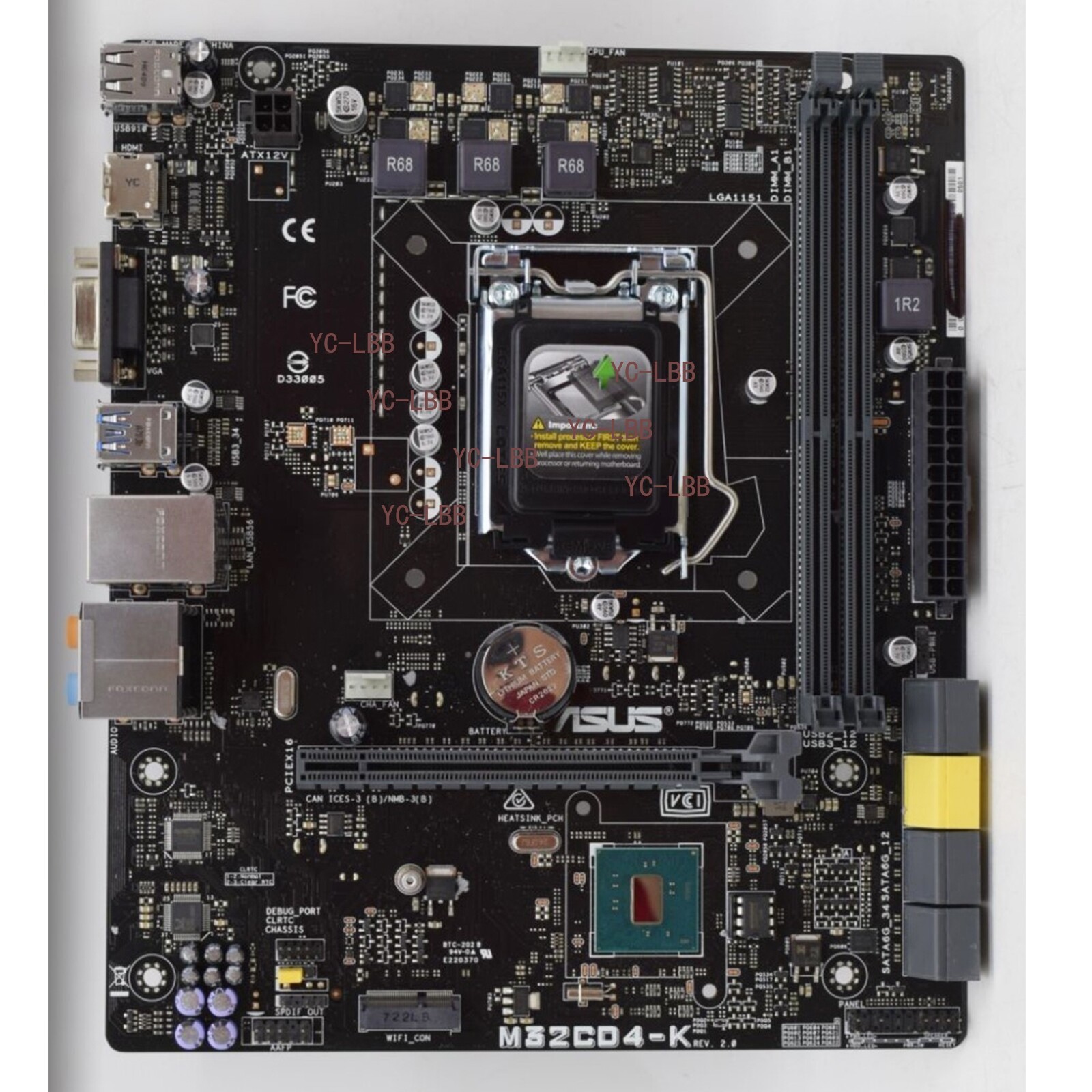 For ASUS M32CD4-K Motherboard LGA 1151 DDR4 Micro-ATX Mainboard