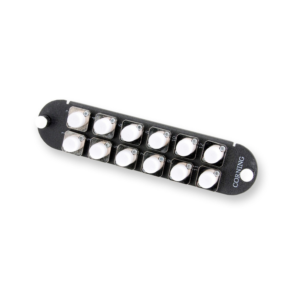 Corning CCH-CP12-11 Simplex 12 Fiber Closet Connector Housing (CCH) Panel (OS2)