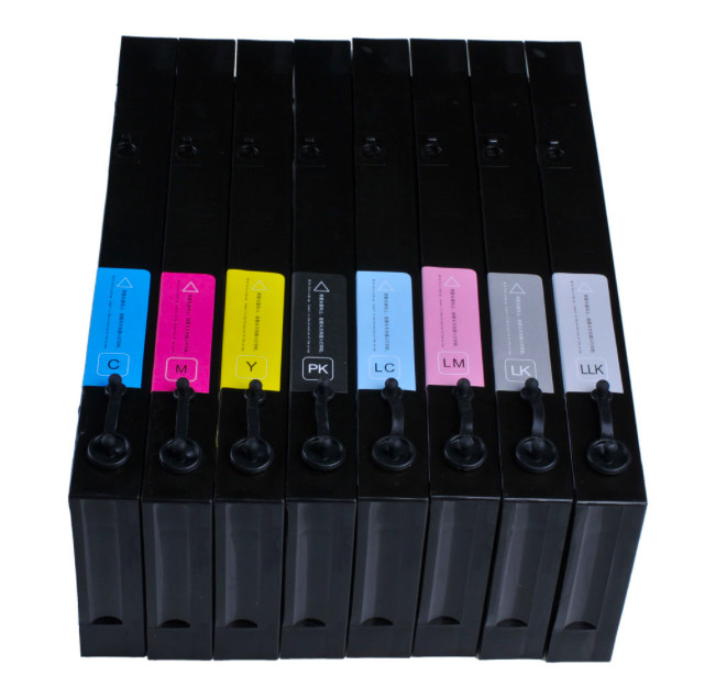 8X300ML LED Uv Ink Cartridge For Epson Pro 4450 4800 4880 7600 9600 Printer