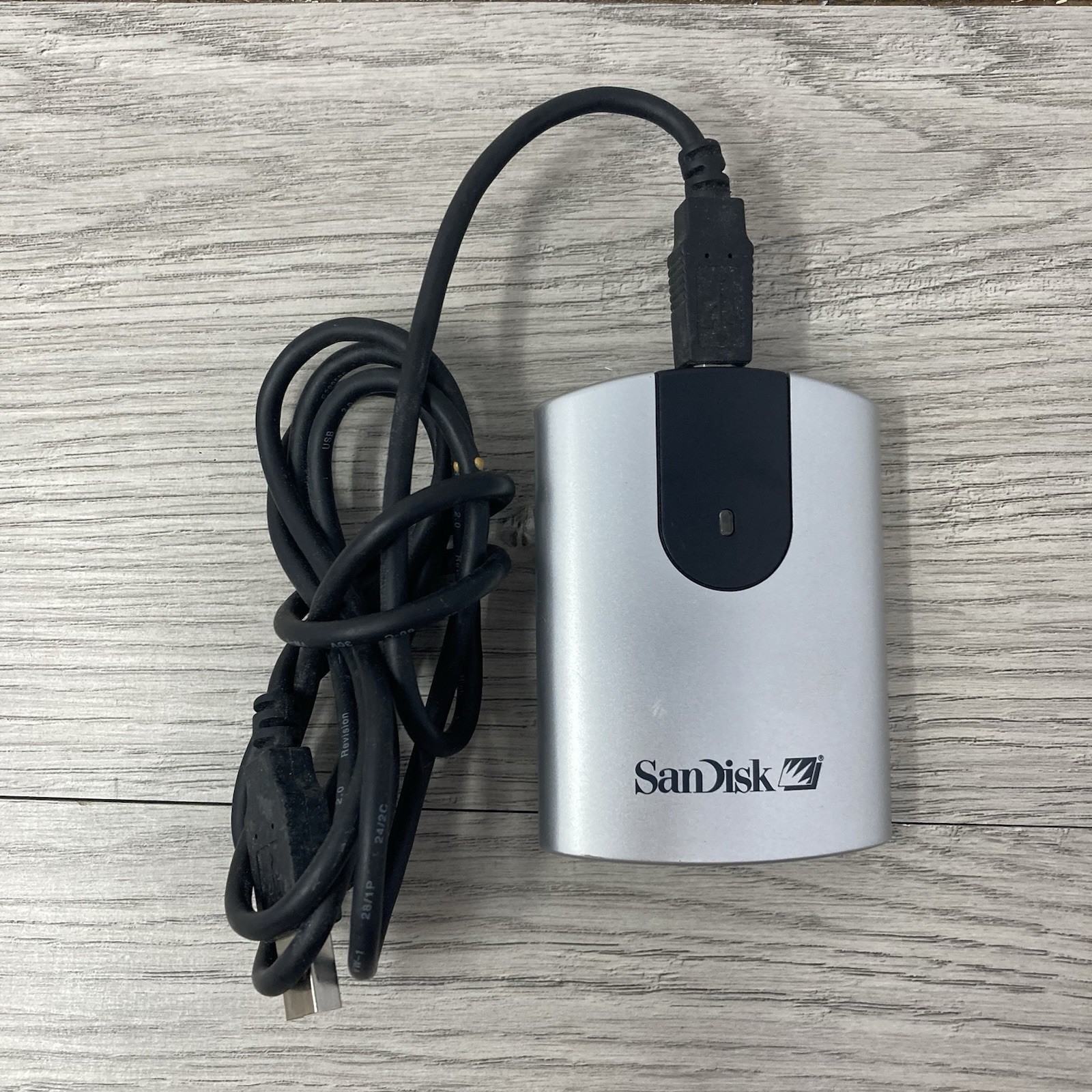 SanDisk ImageMate SDDR-91 USB 2.0 Card Reader/Writer Compact Flash -PARTS/REPAIR