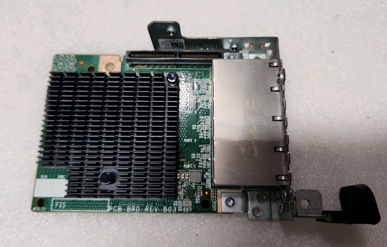 Dell 0DHCTK 4-Port 1GbE PCI-Express Mezzanine Interface Card
