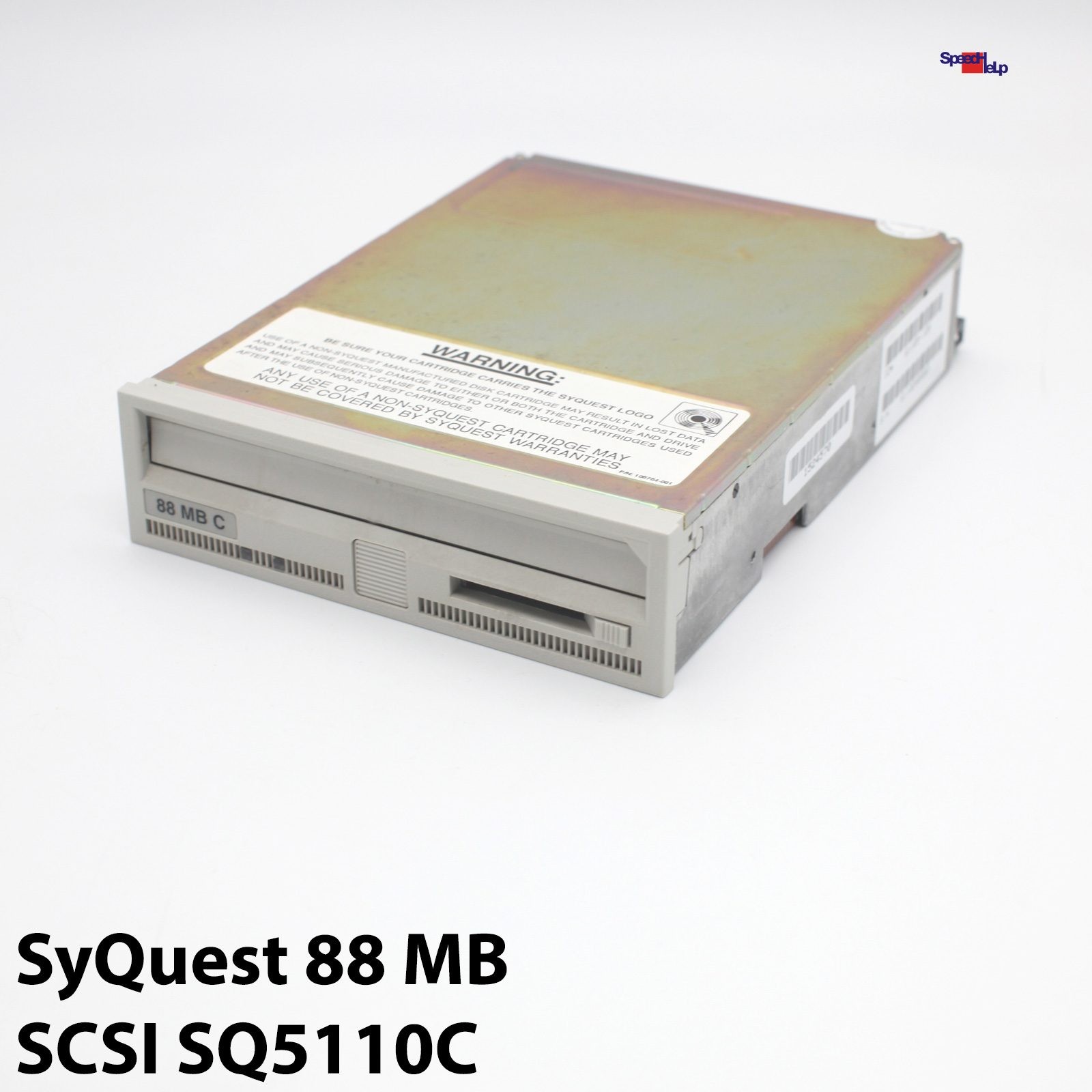MAGNETO OPTICAL DISK DRIVE MO DRIVE: SyQUEST SQ5110C 88MB C SCSI FAULTY