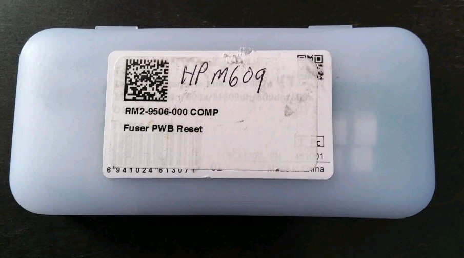 HP GENUINE RM2-9506 Fuser Reset card chip M607 M608 M609 M631 M632 