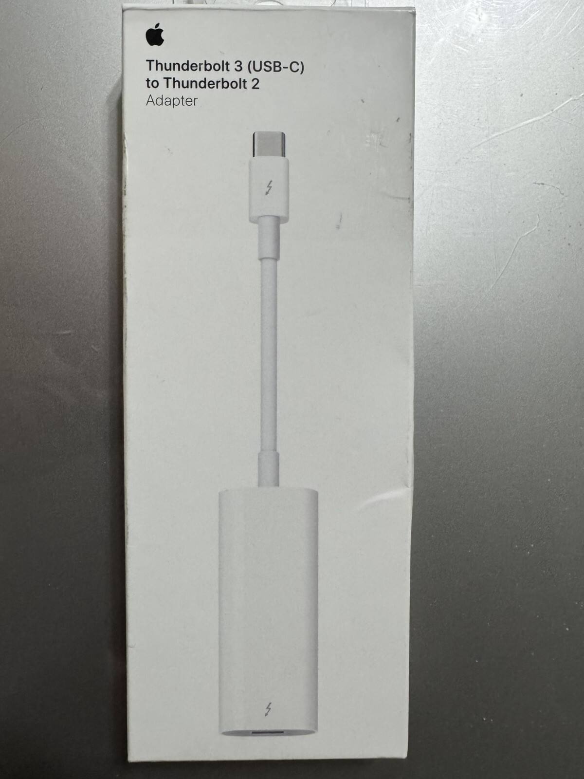 Apple  THUNDERBOLT 3 (USB-C) to Thunderbolt 2 Adapter  White MYH93AM/A