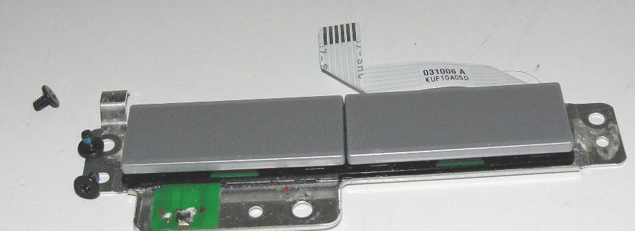 Genuine Dell Studio 1555 1557 1558 Touchpad Mouse Button Click W/ Cable Screws