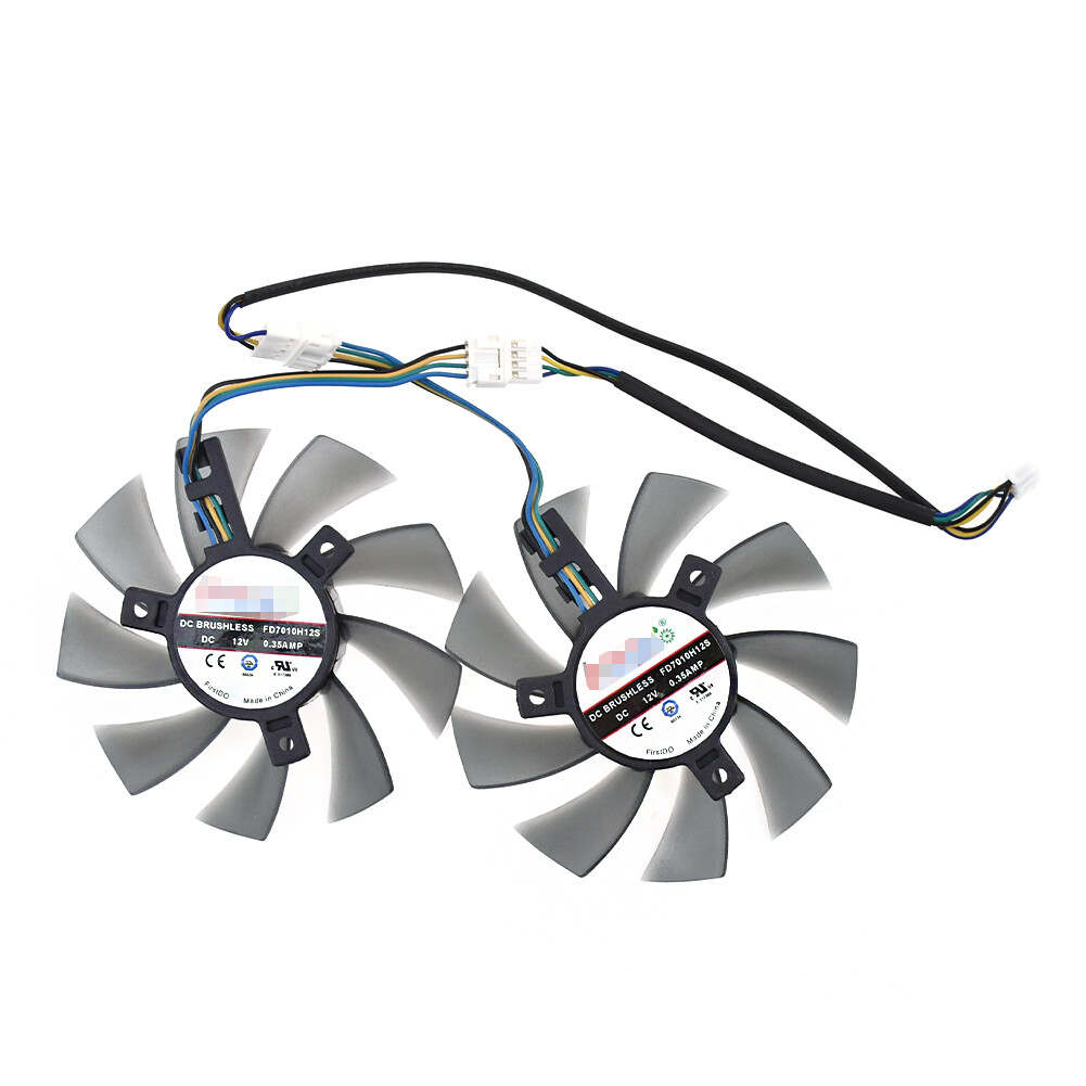 2PCS FD9015U12S for XFX HD7950 HD7970 VGA COOLER 85mm 4pin