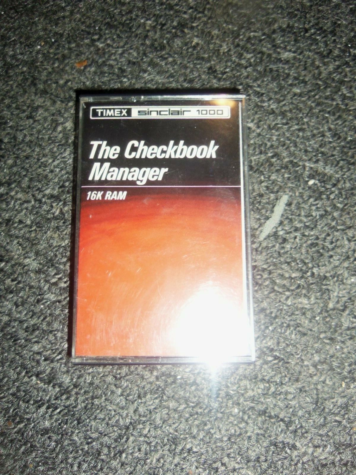 The Checkbook Manager for Timex Sinclair 1000