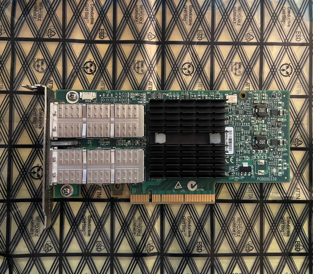 GENUINE IBM FRU 95Y3461 Mellanox ConnectX-3 MCX314A 40GbE QSFP+ NIC Low Profile