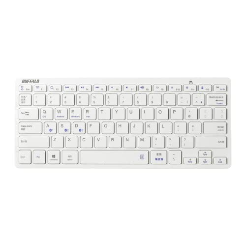Buffalo Ultra Slim Bluetooth Wireless Keyboard Compatible with