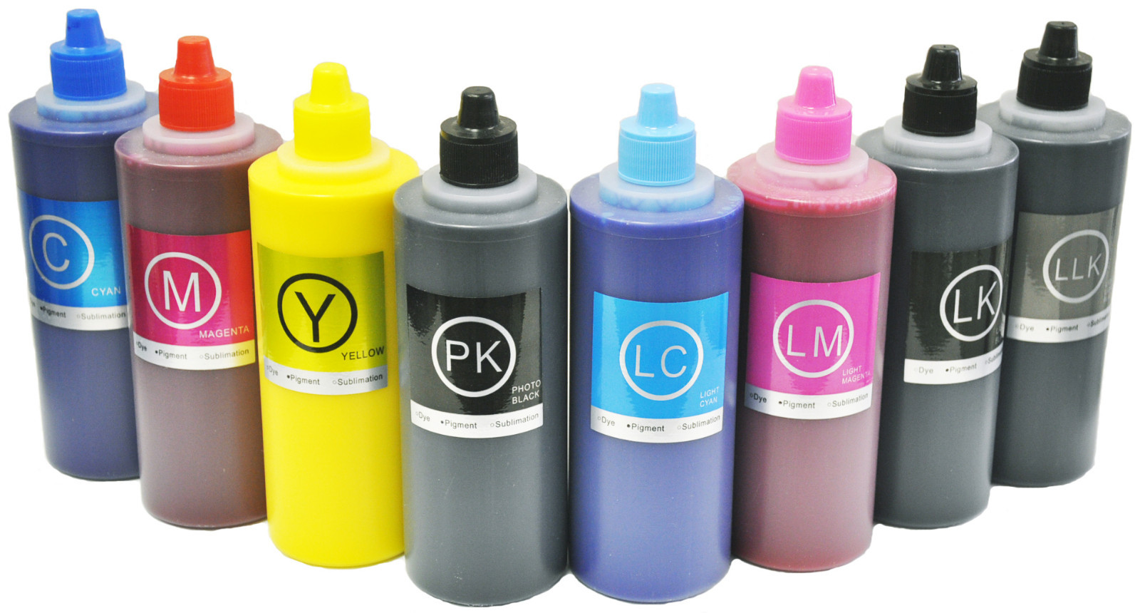 8pcsX200ml Pigment UltraChrome K3 Ink Refill,for Stylus 2800 3800 4800 7800 9800