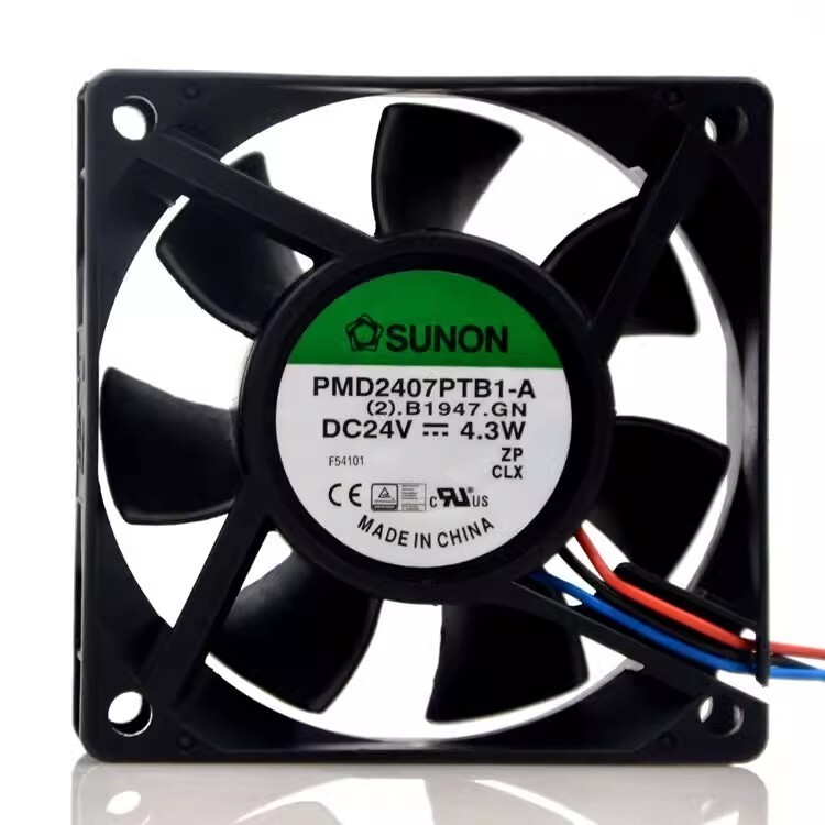 SUNON PMD2407PTB1-A 7020 DC24V 4.3W 7CM 3-Wire Inverter Cooling Fan
