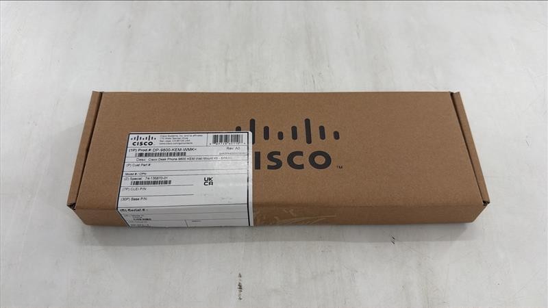 Cisco DP-9800-KEM-WMK Wall Mount Kit for Key Expansion Module OEM Bracket NOB