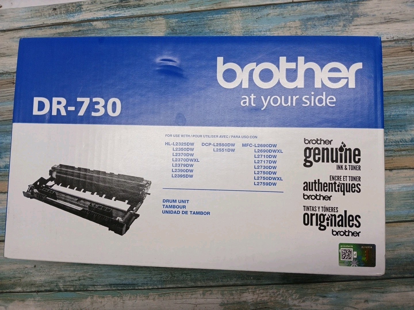 Brother Genuine DR-730 Drum Unit OEM DR730 - Sealed In Box Never Opened