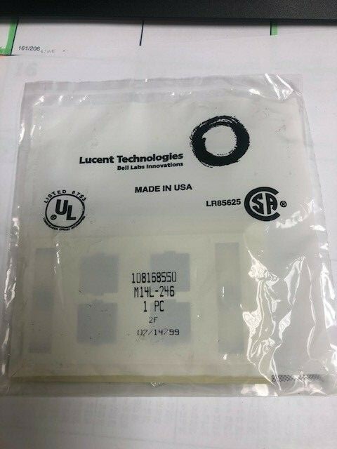 Lucent Technologies M14L-246 4 Port Faceplate Ivory 108168550